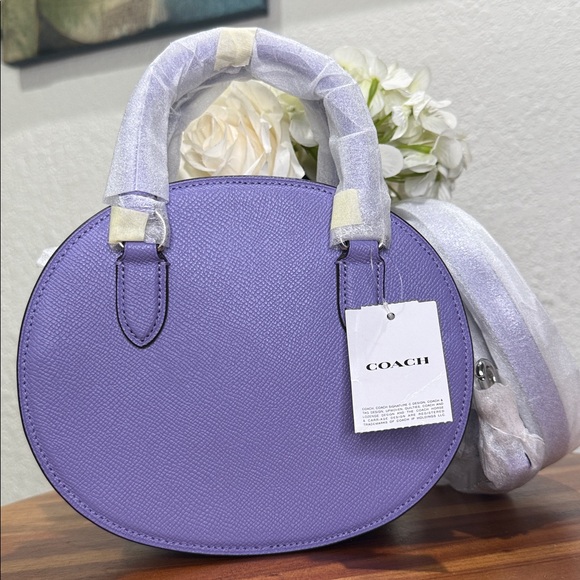 Coach CR253 Blueberry Crossbody In Light Violet NWT - Picture 5 of 12